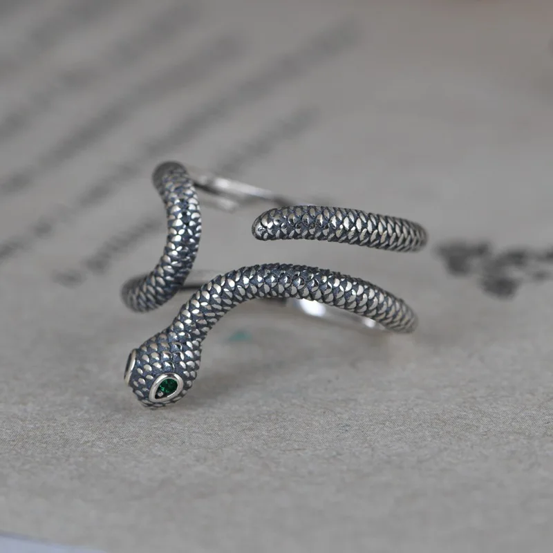 

Мужское Винтажное кольцо MeiBaPJ в стиле ретро, серебро 925 пробы, с бриллиантами