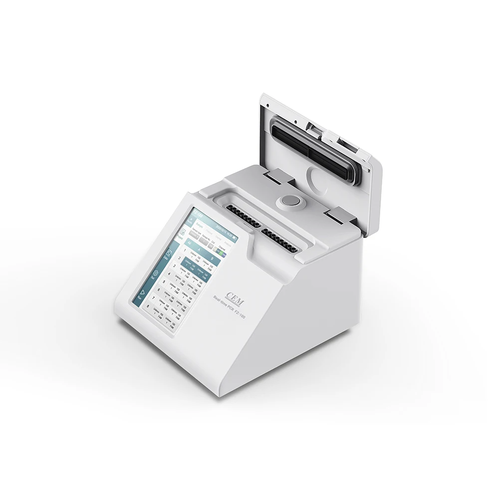 

CEM FZ-100 2021 Hot Sales Price Of PCR Instrument Fully Automatic 16 Real-Time PCR Quantitative Test System PCR Lab Machine