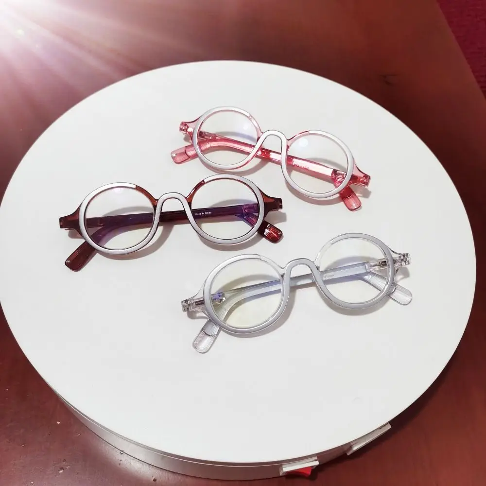 Фото Очки для чтения Vision Care, круглая оправа, пружинные заушники, для пресбиопии, для дальнозоркости, ультралегкие, с оптической оправой из полимерной смолы №1