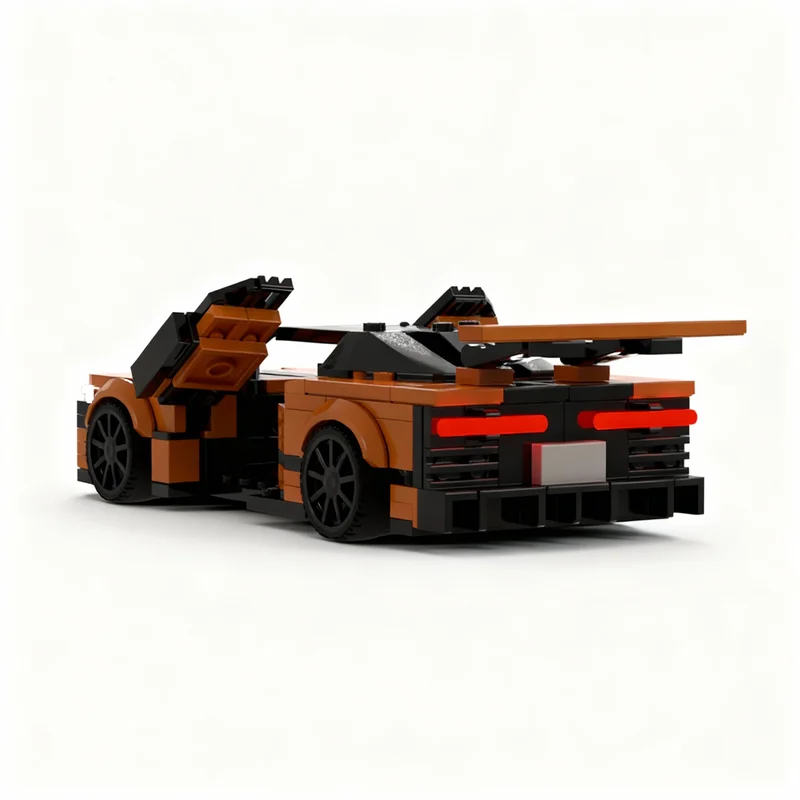 Фото Набор строительных блоков MOC City Champions McLaren Senna, 253 детали, конструктор, идея для подарка на Рождество, день рождения, для детей, развивающий творческий набор №2