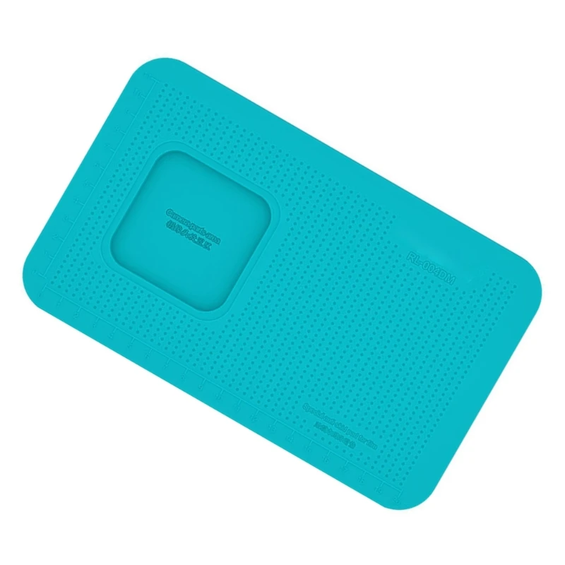 Силиконовый нескользящий коврик для установки защитной пленки безопасного