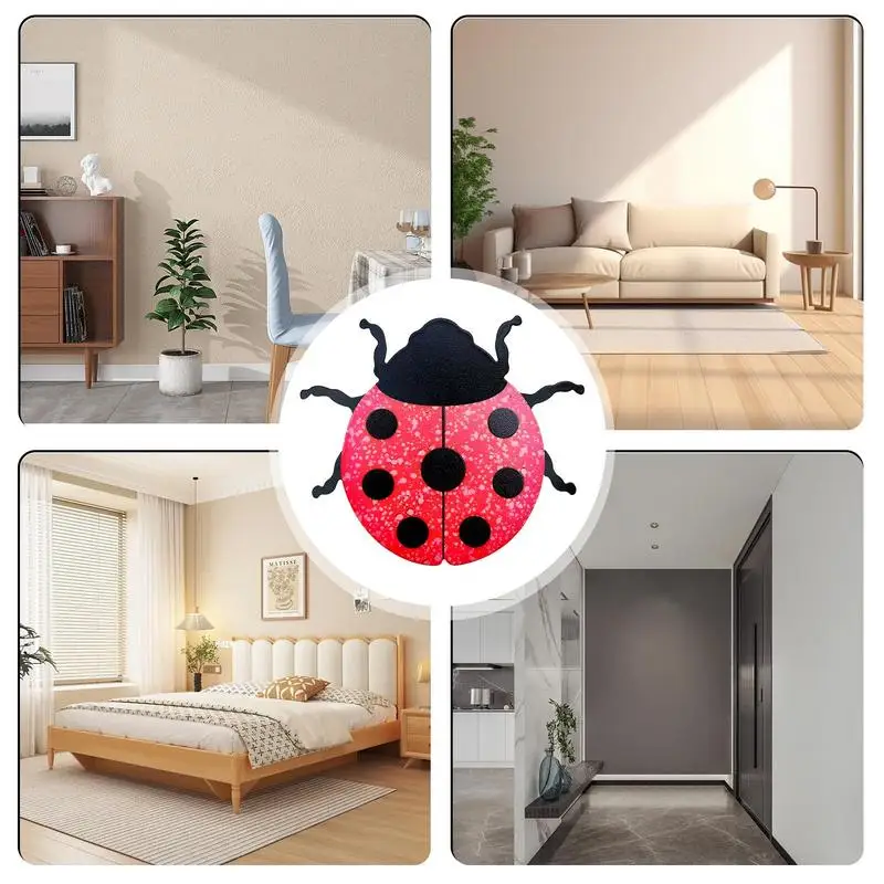 Украшения в виде божьей коровки красочная металлическая фигурка божья коровка