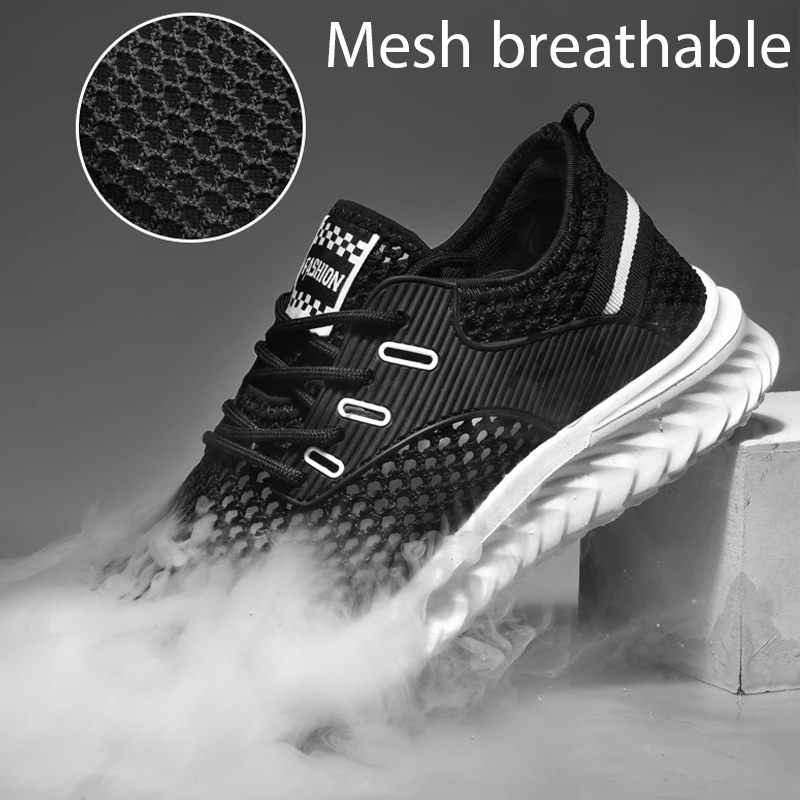 2022 модная мужская повседневная обувь дышащие сетчатые кроссовки для бега Легкая