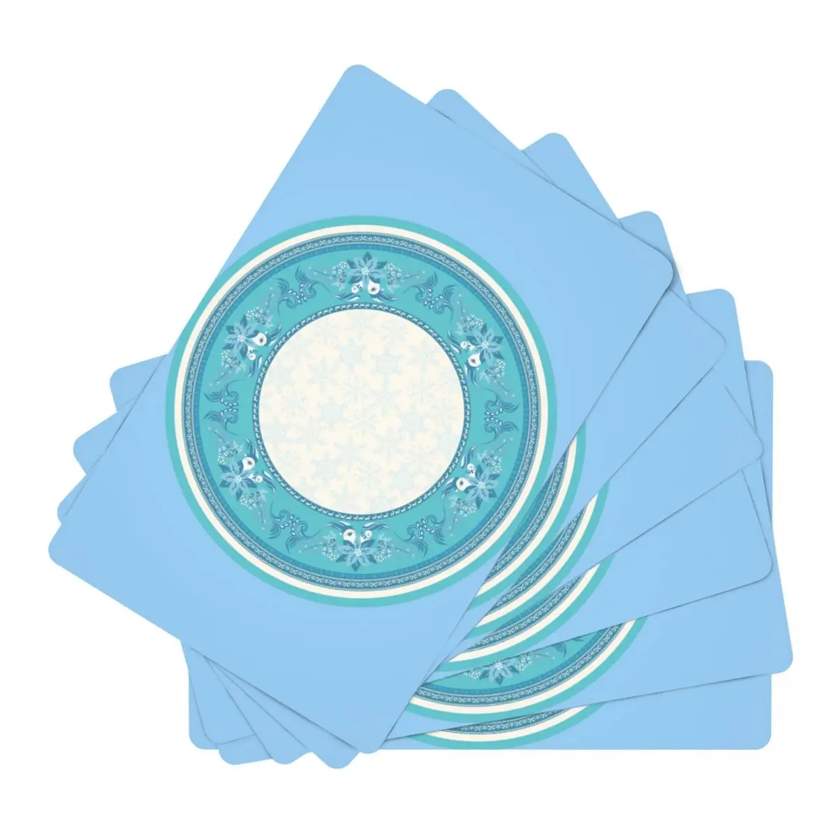 

Набор посуды для кухни, набор гаджетов, Кожевенная одежда, символ тигра, 2022, 6 шт., настольные Коврики для обеденного стола, горячая подкладка,...