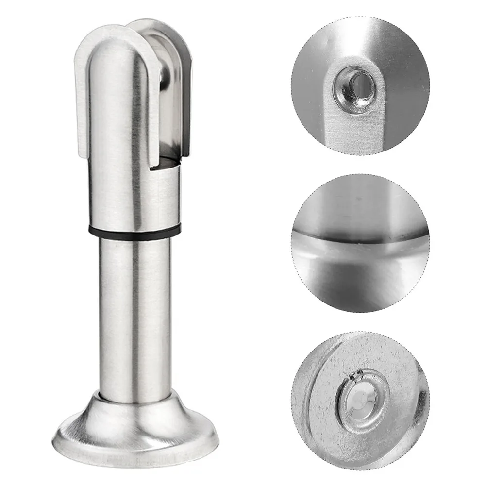 

Stainless Bracket Toilet Partition Bath Decorative Bathroom Accessory Door Hardware Lightweight Uitable In Size