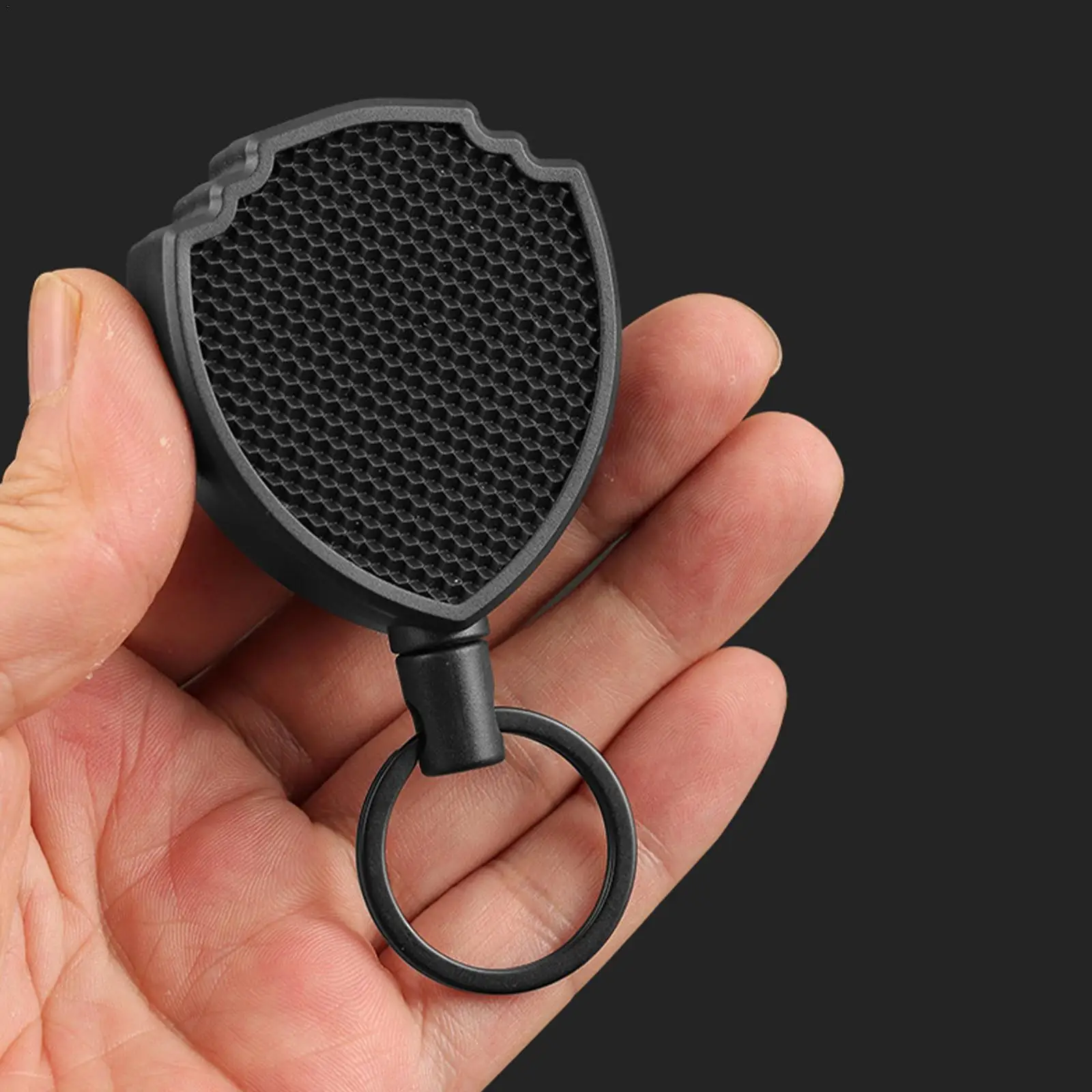 

Retractable Keychain Multitool Carabiner Key Holder ID Badge Carabiner Holder Reel with Belt Clip Anti-Lost Keys Cards Holder