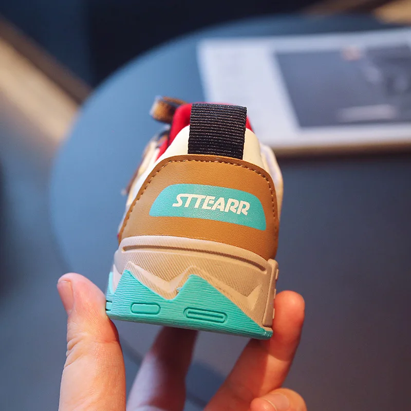 Autumn Fashion Colorful Platform Sneakers Kids Designer Shoes Outdoor Breathable Children's Sports Shoes Boys basket enfant 2022