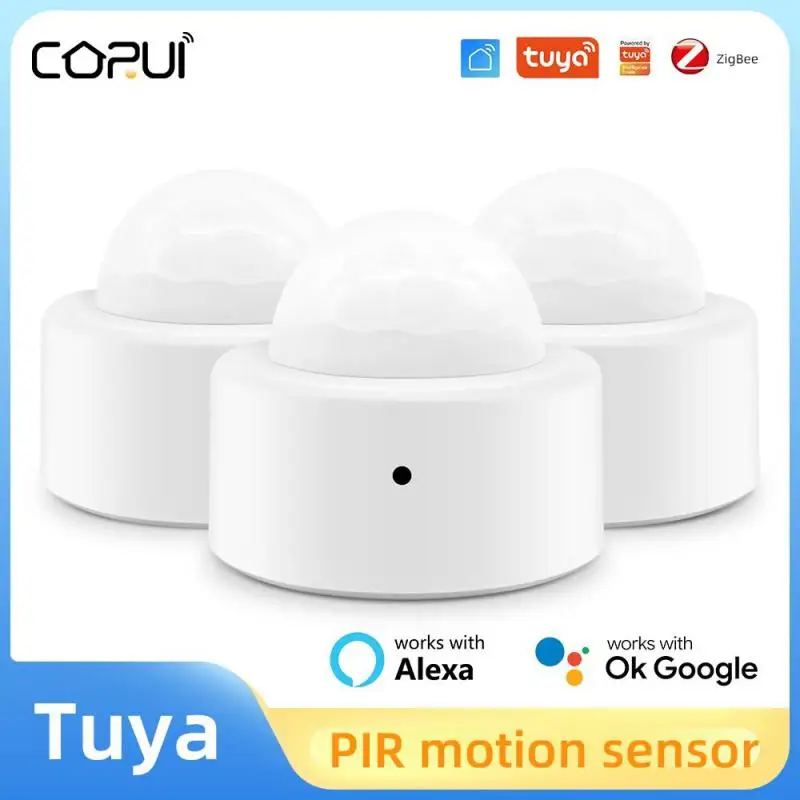 

Tuya Zigbee 3.0 Human Body Movement PIR Motion Sensor Records Tracking Wireless Smart Life Home Security For Alexa Google Home