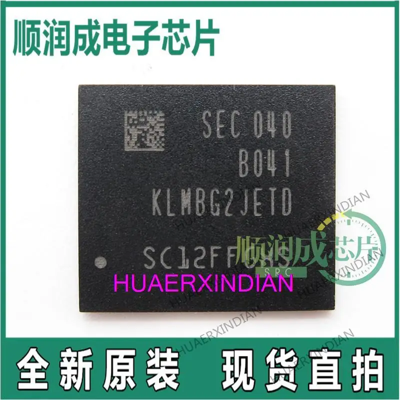 

Новый оригинальный флэш-накопитель KLMBG2JETD BGA153 EMMC5.1 32 Гб