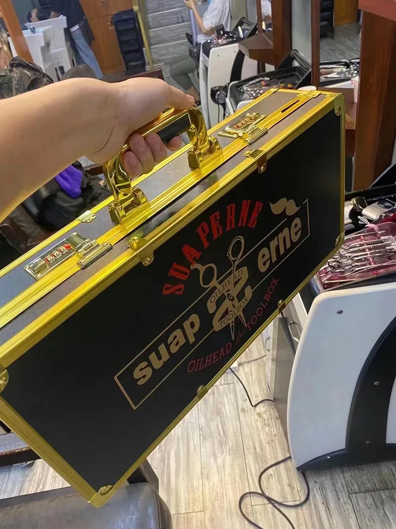 Большая емкость Профессиональная парикмахерская дорожная Магнитная