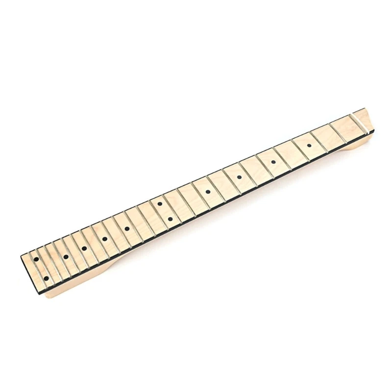 

25 Fret Maple Wood Electric Guitar Neck Fingerboard Handle Electric Guitar Headless Bridge Neck Musical Instrument Parts