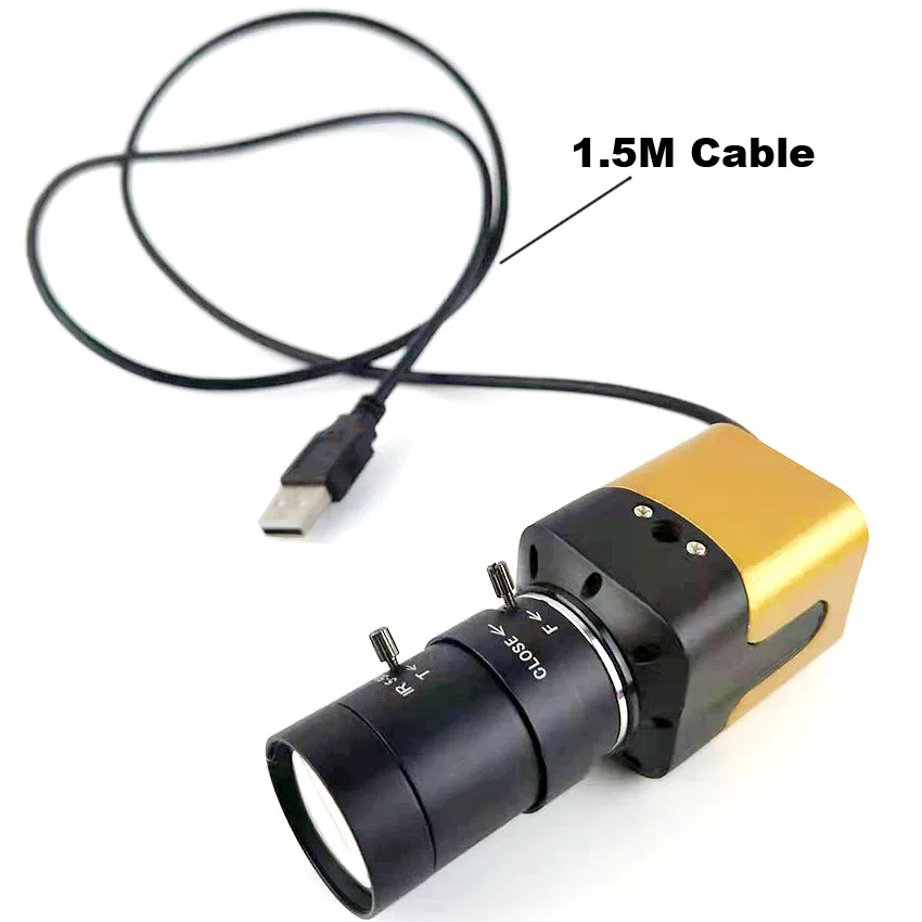 HD 4MP 30fps высокоскоростная UVC PC USB веб-камера 2 8-12 мм/5-50 мм вариофокальный зум