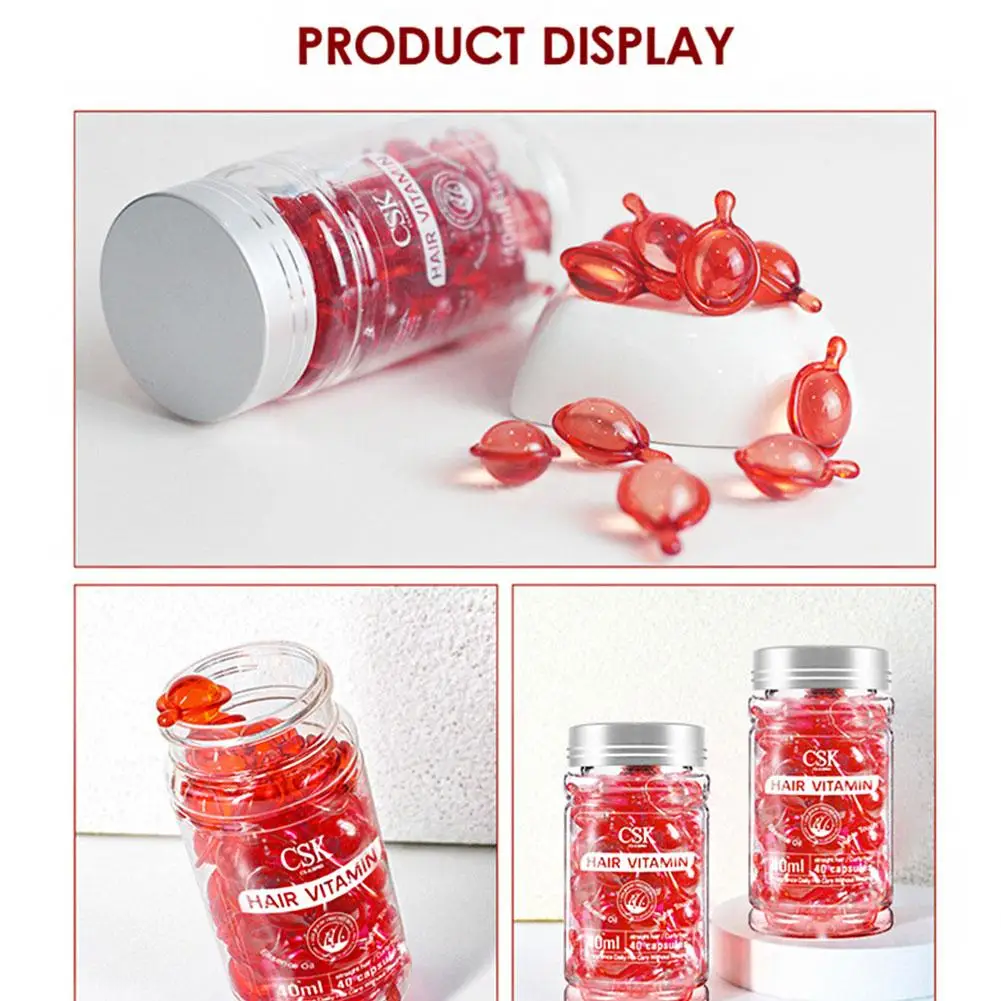 Капсулы с эссенцией для ухода за волосами эфирное масло завивки волос марокко