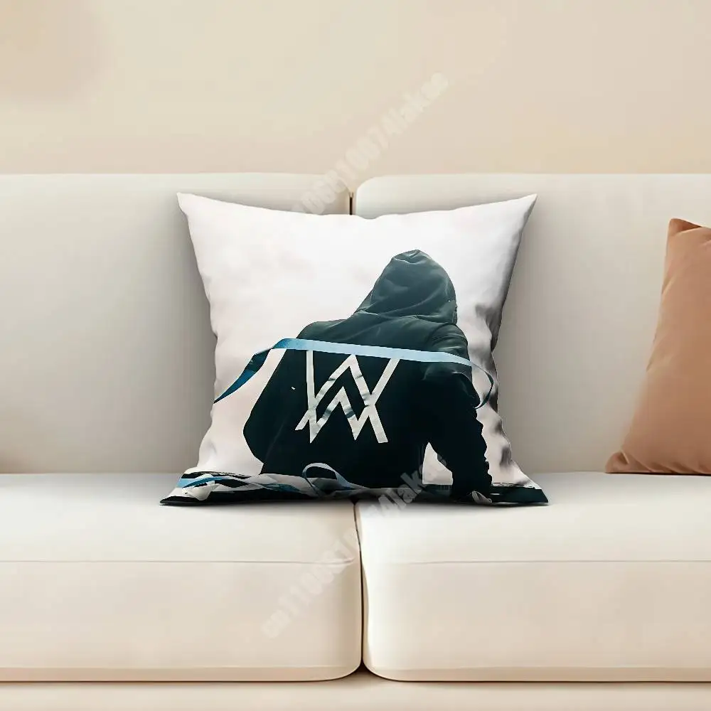 Фото Чехол для подушки DJ A-Alan Walker Faded Walkerworld, декоративный чехол для дивана, креативный акцент для рабочего пространства, домашний декор №2
