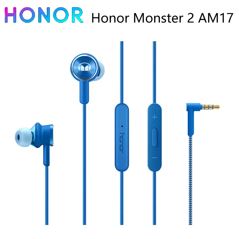 

Monster 2 Hi Res AM17 3.5mm In-Ear with Remote and Microphone Wire Control Headset For Xiaomi