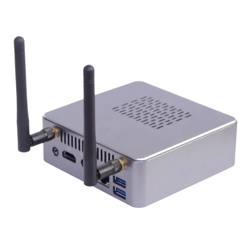 Фото Мини-ПК Elsky NUC700 с процессорами Intel Core i3/i5/i7 7-го поколения Kabylake и 3865U/3965U, DDR4 32 ГБ, графикой 510/520, 4K-компьютер для домашнего кинотеатра №1