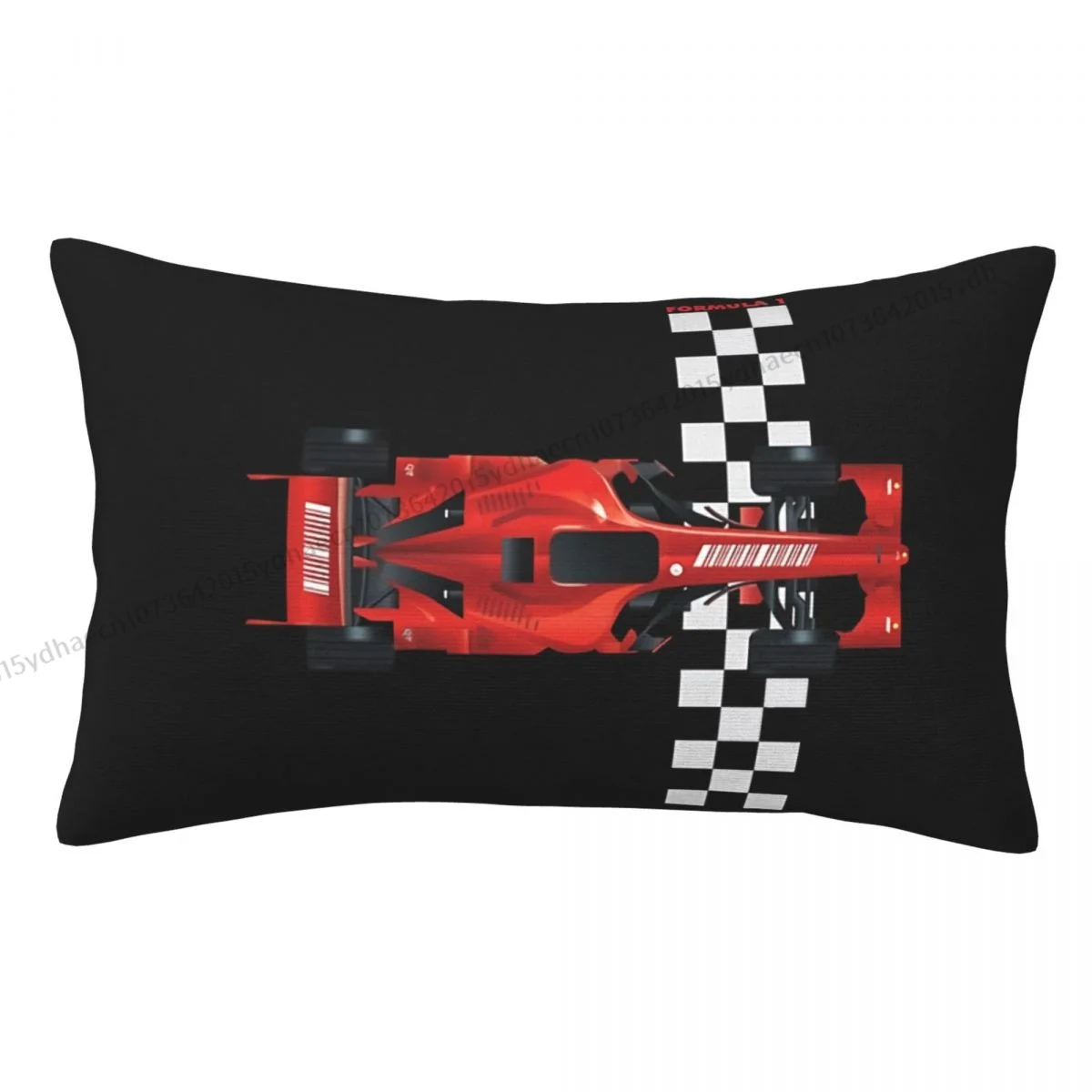 

Red Finsh Hug Pillowcase F1 Car Racing Backpack Cojines Garden Printed Chair Pillow Covers Decorative
