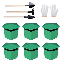 6pcs snail trap set garden slug catcher environmentally friendly plant protection with digging tools and gloves gift for