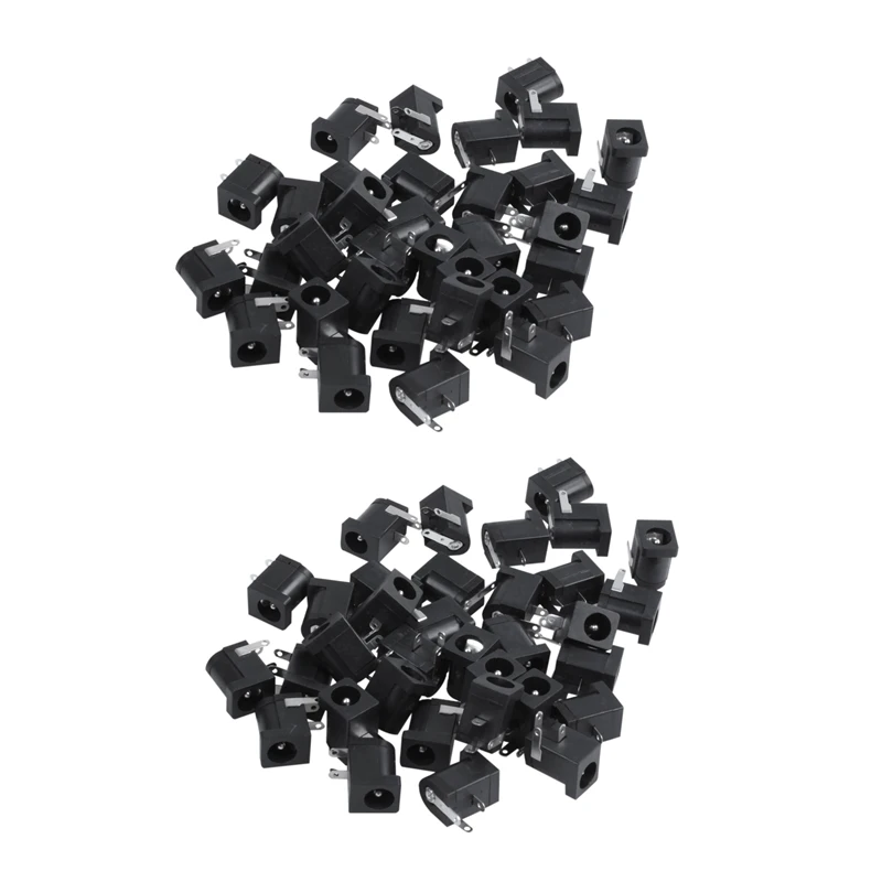 

70PCS 2.1Mmx5.5Mm Barrel-Type PCB Mount DC Power Jacks Sockets DC-005
