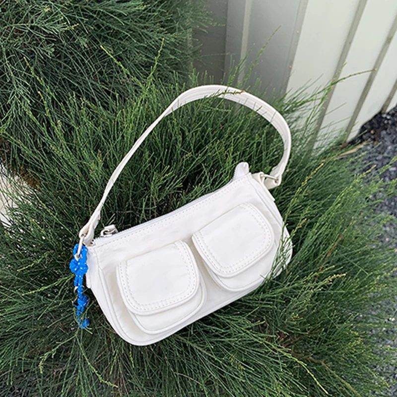 Модная новая сумка подмышками на одно плечо с несколькими карманами