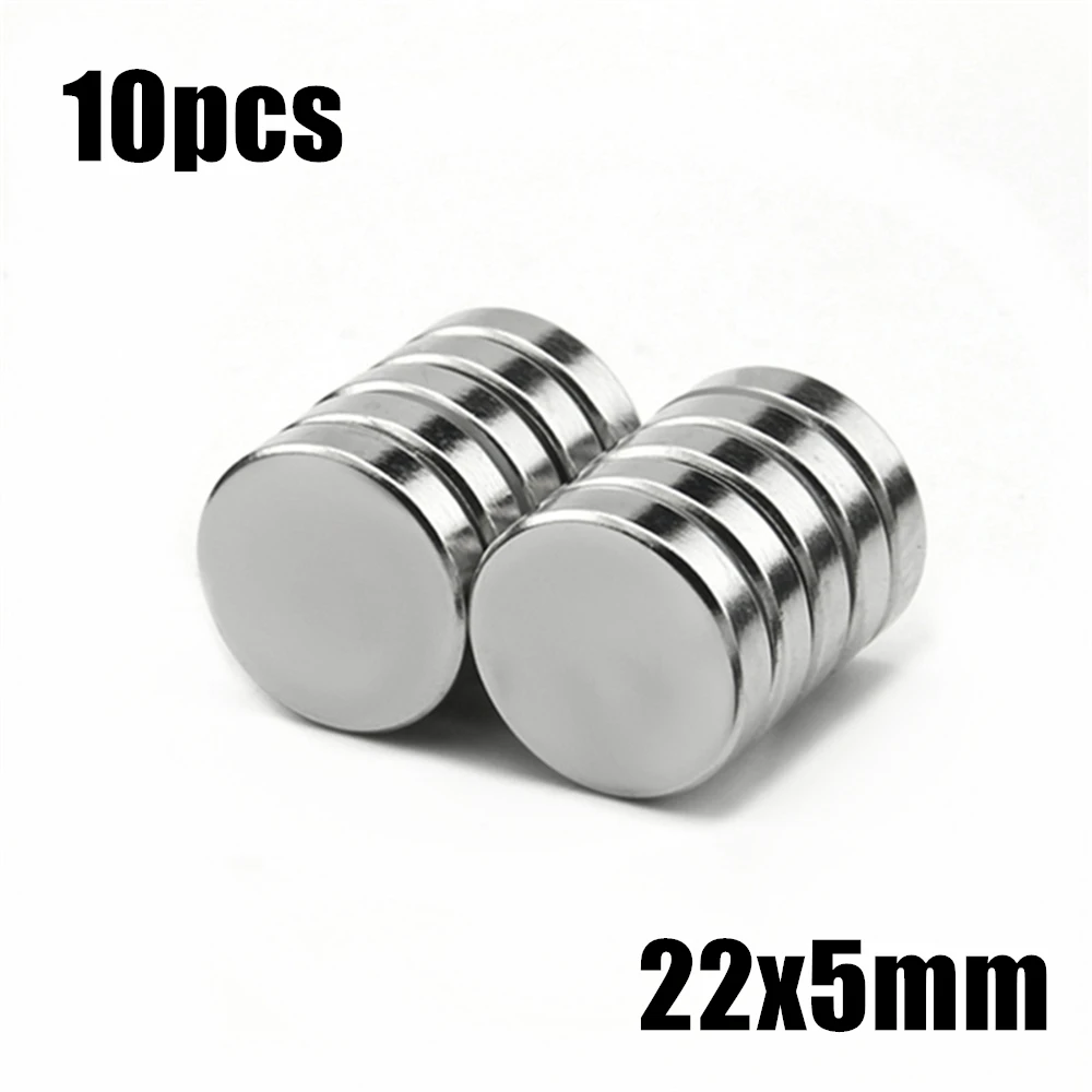 10 шт., неодимовые магниты NdFeB, 22 Х5 мм
