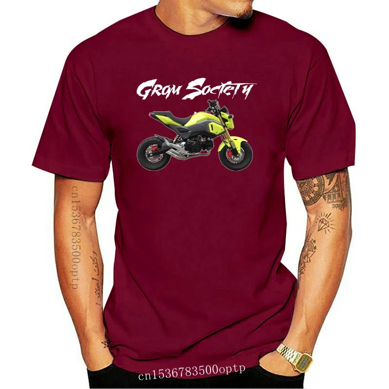 

Мужская одежда 3501D, модная футболка с японским мотоциклом MSX125 Grom-Social, футболки из 100% хлопка SF MSX125SF MSX 125, забавная футболка с круглым вырезом