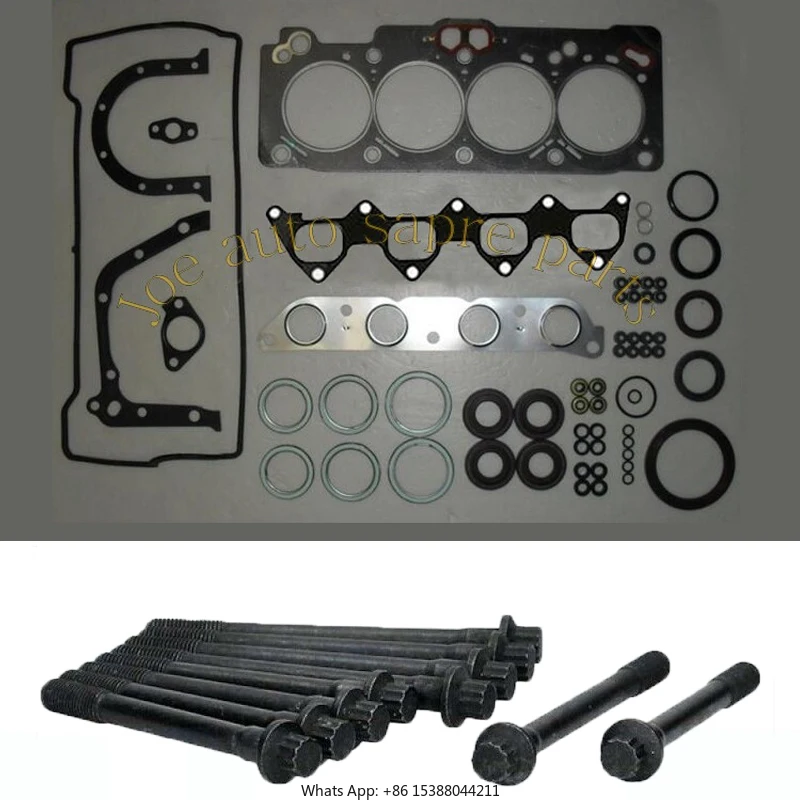 Комплект двигателя 4AFE Full ga sket гайки болтов головки блока цилиндров для игрушки ota