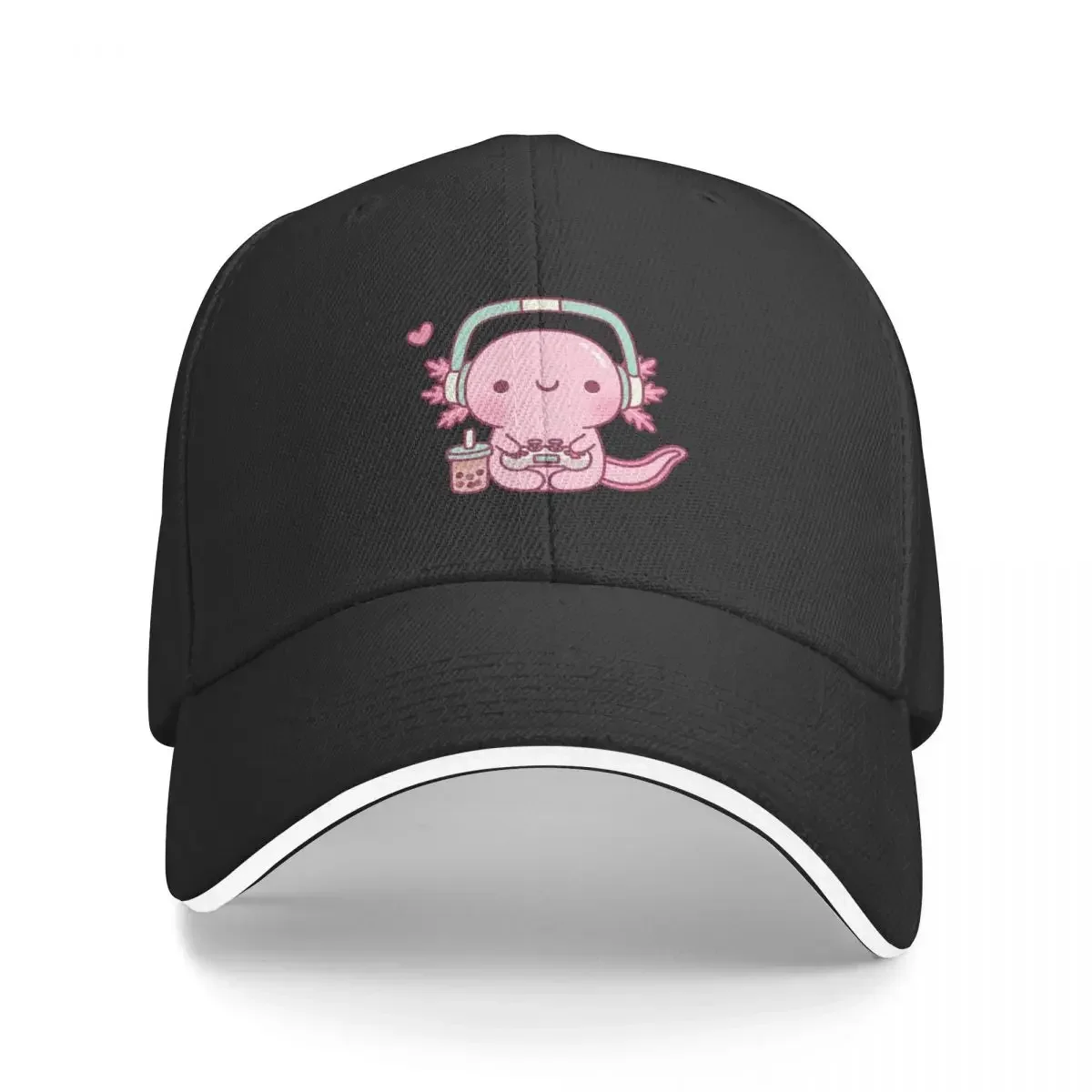 Симпатичная Axolotl для игр в видеоиграх забавная бейсболка Мужская кепка стиле