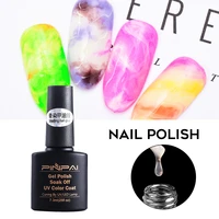 nail polish watercolor ink blooming gel smoke effect nail art diy amber gradient ink nail art manicure women