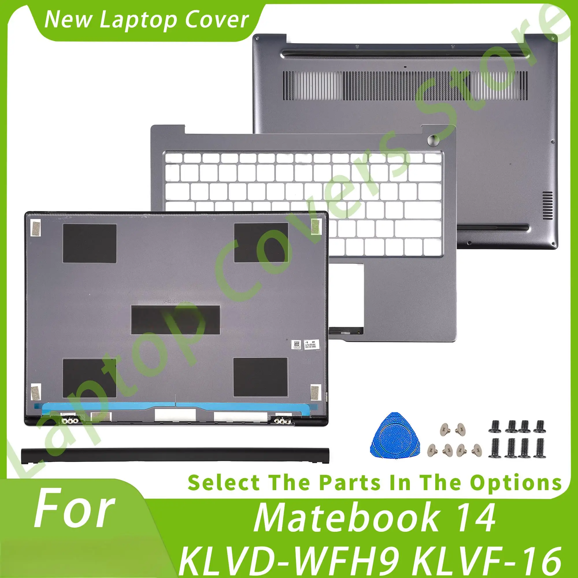 Детали для ПК ноутбука Matebook 14 KLVD-WFH9 2021 KLVF-16 2022 задняя крышка передняя панель Упор