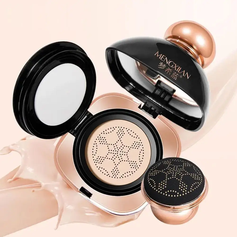 

Air Cushion Foundation Mushroom Head Concealer Moisturizing Naked Natural Clear Concealer Makeup Fit Air Cushion Beauty BB X0Q7