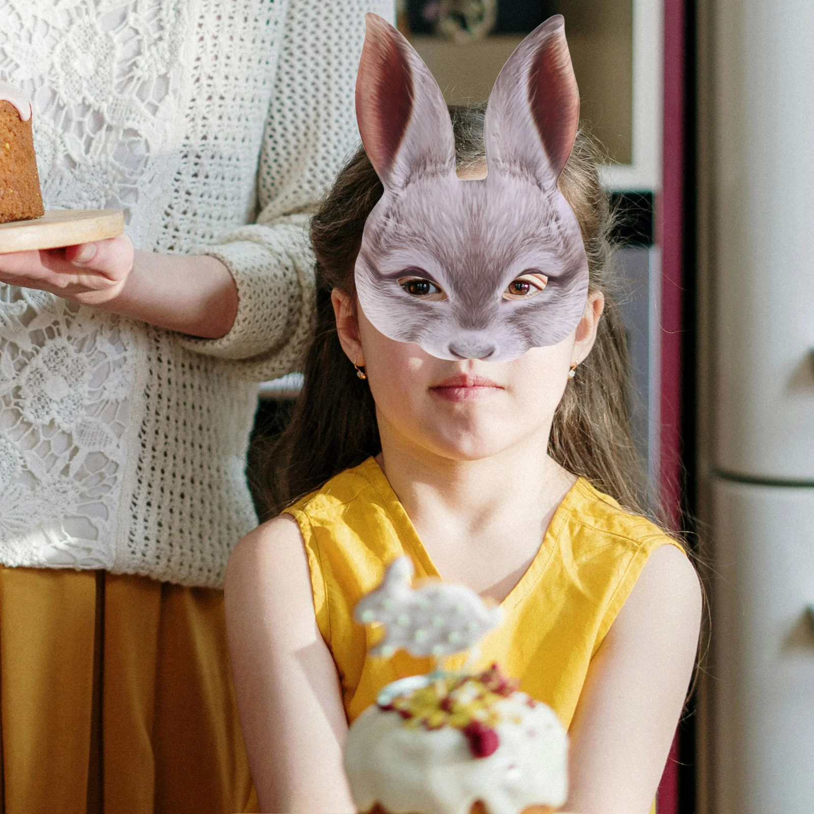 Маскарадные бальные маски карнавальные костюмы для косплея кролика и на