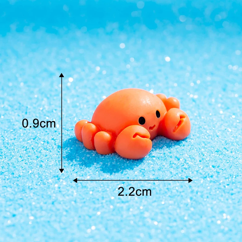 

Миниатюрные фигурки морской жизни из смолы