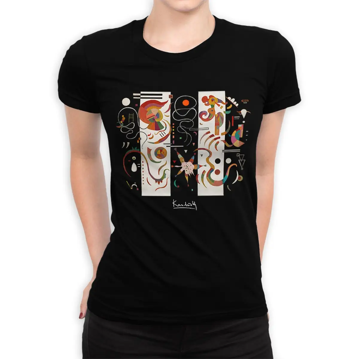 Полосатая футболка Wassily Kandinsky все размеры ISK 629177