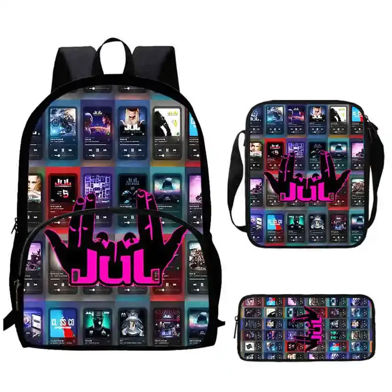 Детский рюкзак Rapper Июль это Pas Des Lol с передним карманом сумка через плечо для
