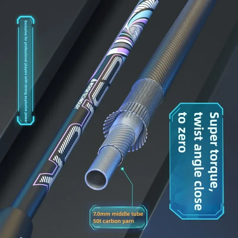 Высший класс Speed Explorer EXPER V6 85g3U Сверхлегкая и быстрая ракетка для бадминтона из