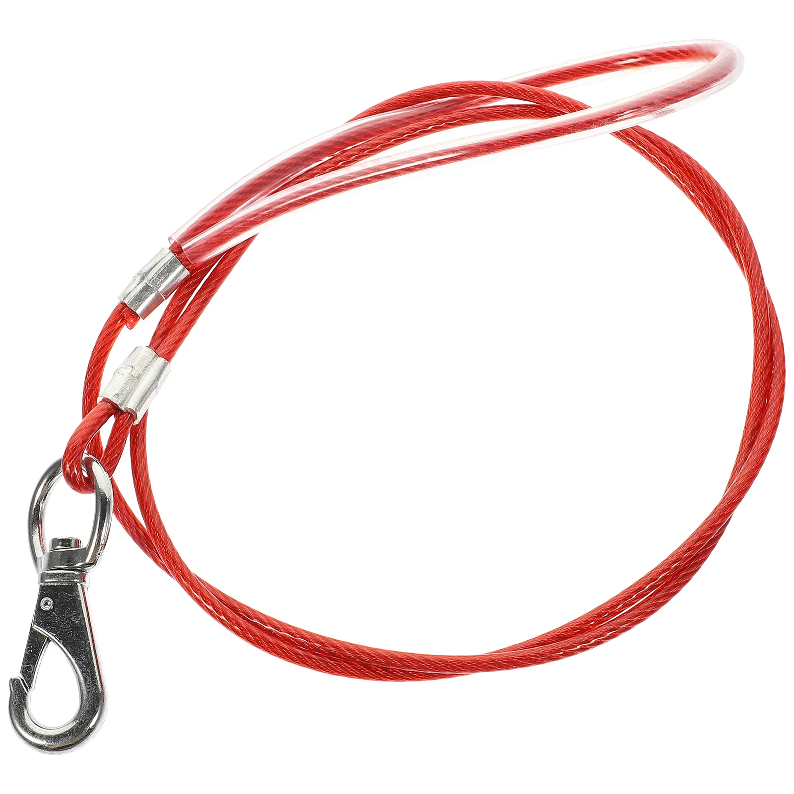 

Leash Puppy Dog Chew Proof Safety Traction Rope Steel Wiremetal Wear Resistant