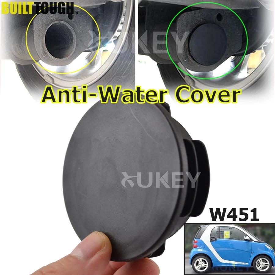 

2 шт. для Benz Smart 451 Fortwo Forfour 2008-2014, задняя водонепроницаемая антикоррозийная выхлопная труба, защитный чехол, Стайлинг автомобиля