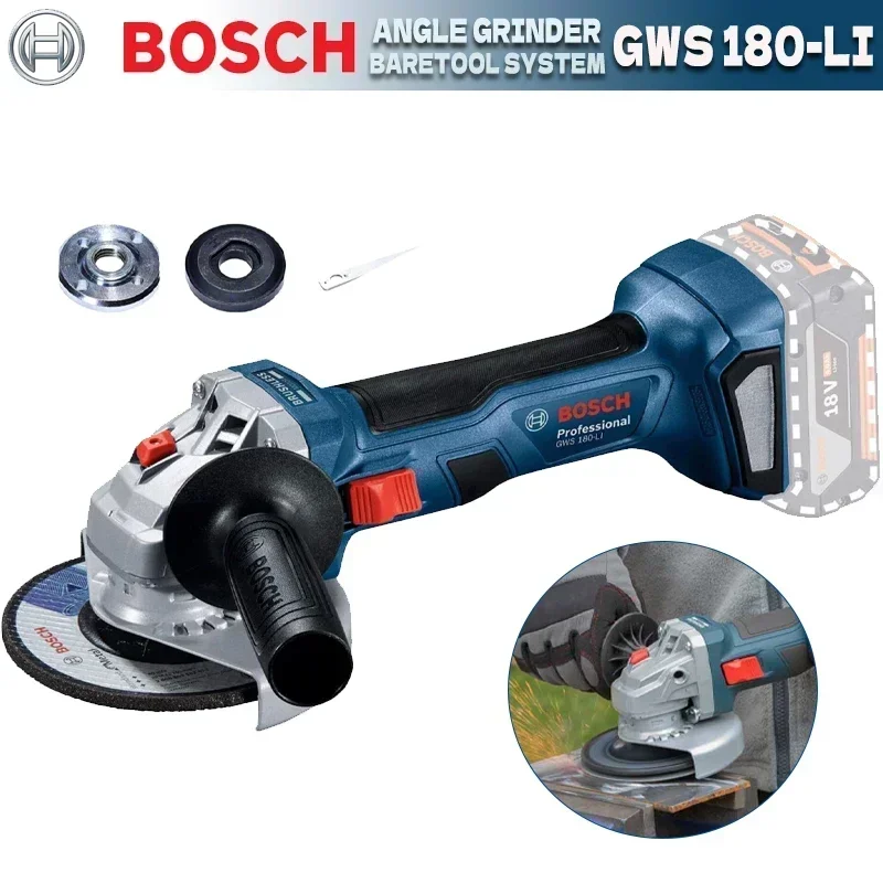 

Bosch GWS 180-LI аккумуляторная угловая шлифовальная машина