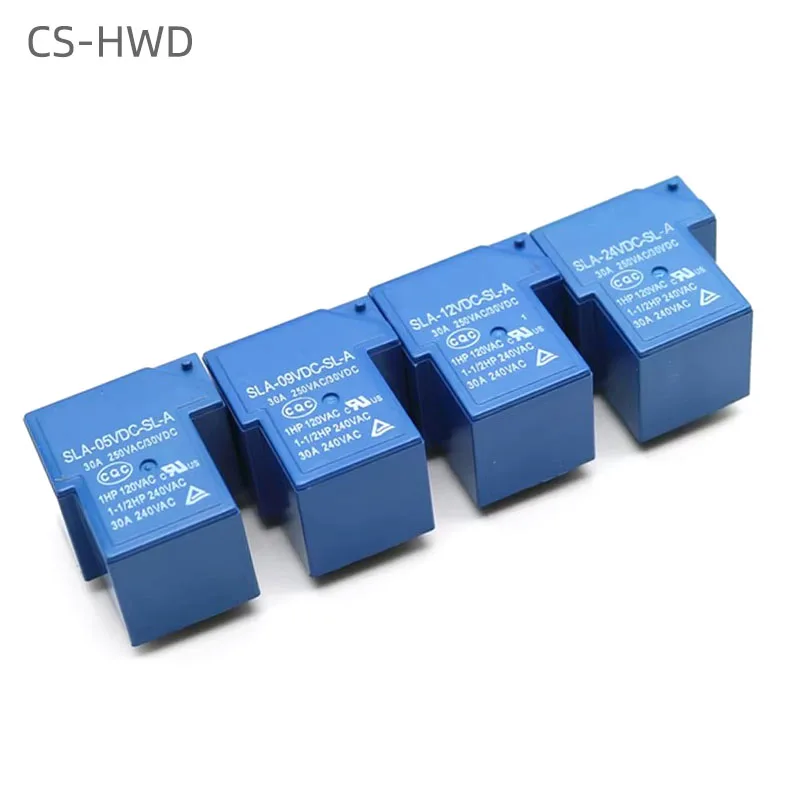 5 шт./лот реле мощности SLA-05VDC-SL-A SLA-12VDC-SL-A SLA-24VDC-SL-A-C T90 30A 4PIN 5PIN 6PIN 5V 12V 24V 48V времени