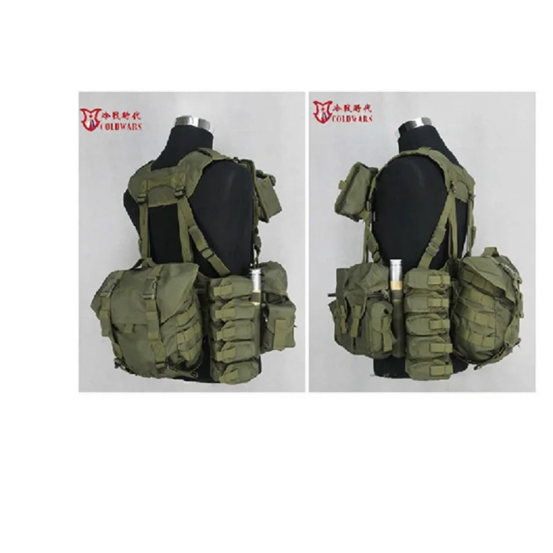 

New Outdoor Sports Russian Military Fan Combat Equipment Tactical Vest Kit