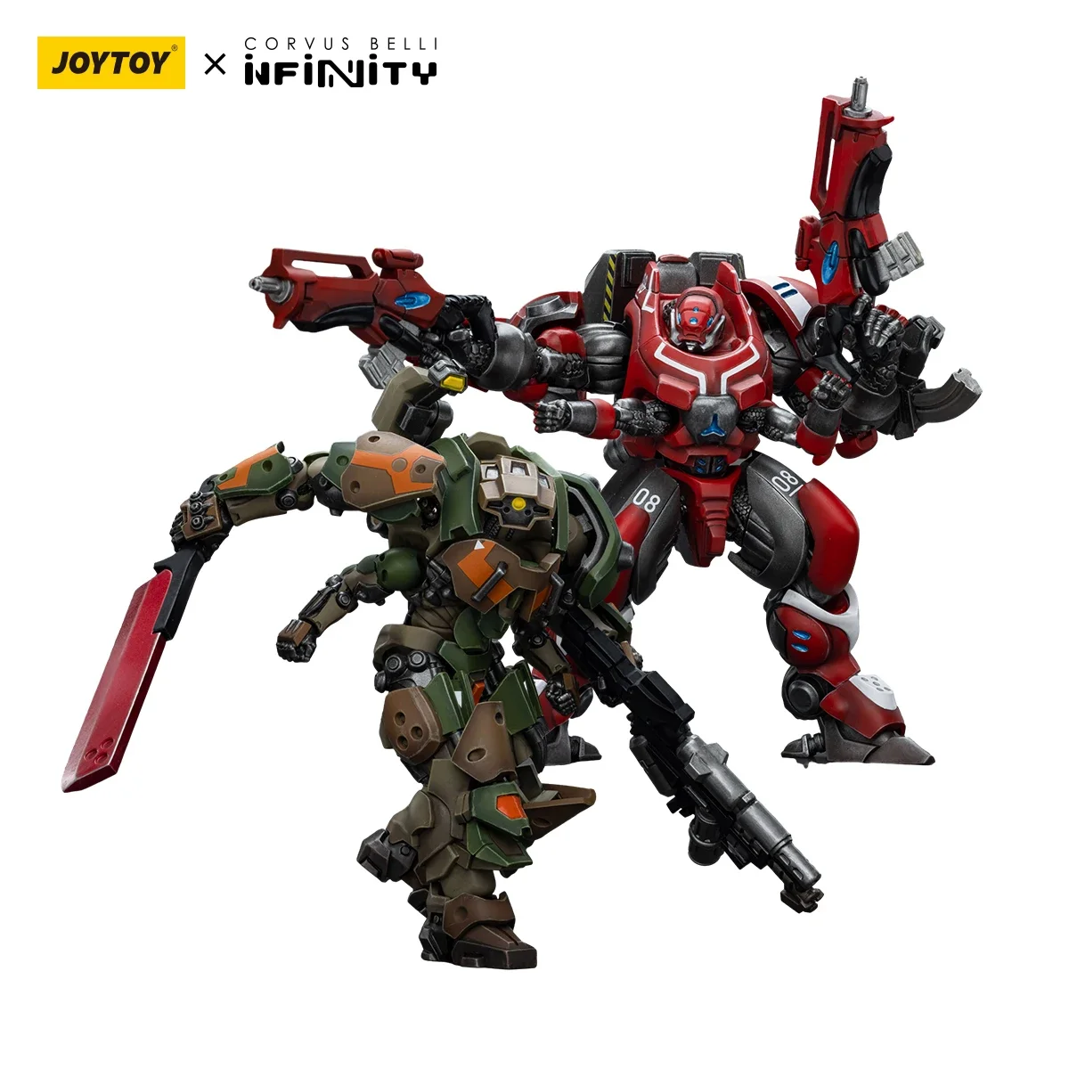 JOYTOY Infinity 1/18 Фигурки Mecha Аниме 17 см Nomads Gecko Эскадрильон Shakush Light Armored Unit Коллекция