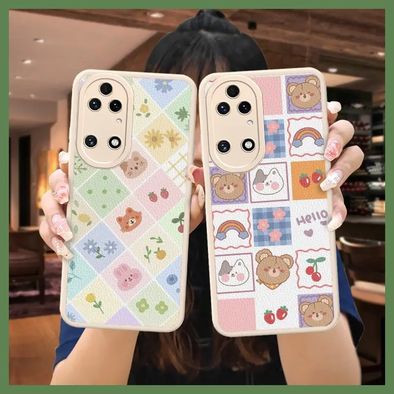 couple cute Phone Case For Huawei P50 heat dissipation taste funny cartoon dust-proof Back Cover