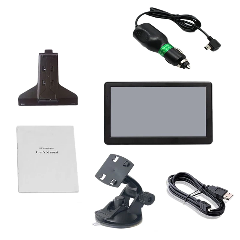 Автомобильный GPS-навигатор 7-дюймовый сенсорный экран спутниковый навигатор для