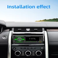 Uniwersalne Radio samochodowe 1 Din Radio samochodowe Stereo Bluetooth 12V MP3 odtwarzacz Audio w desce rozdzielczej AUX/FM/USB/BT wsparcie znaleźć asystenta głosowego samochodu 3