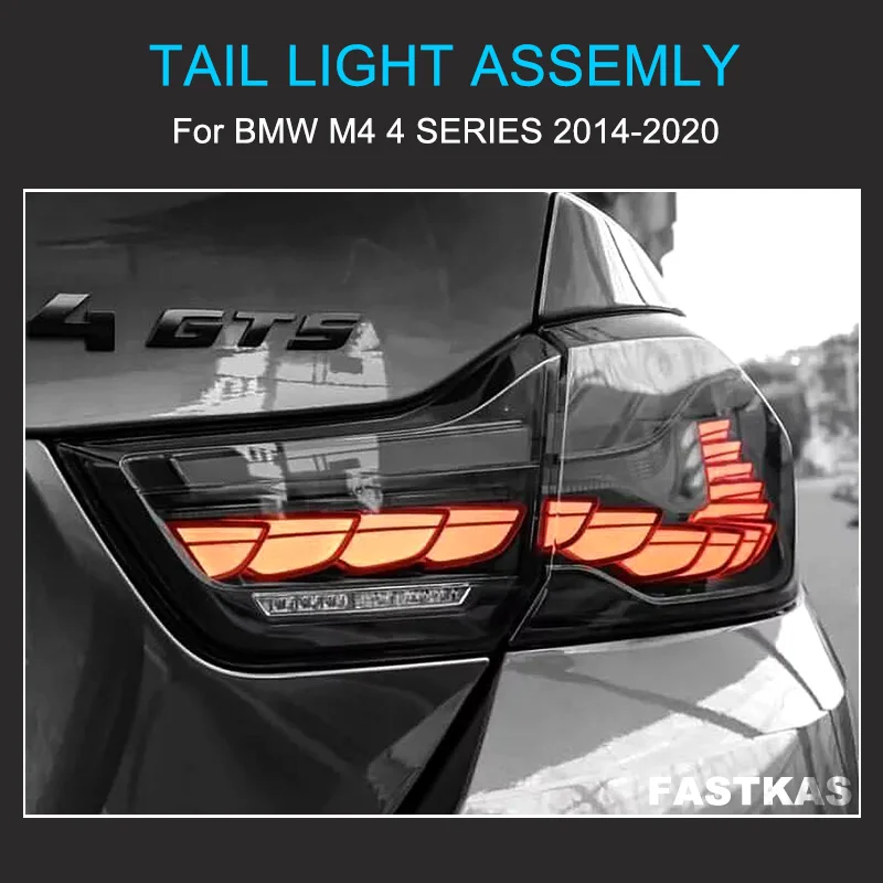 1 пара задних фонарей в сборе для BMW 4 серии M4 F32 F36 2013-2019 задние фонари Plug and Play