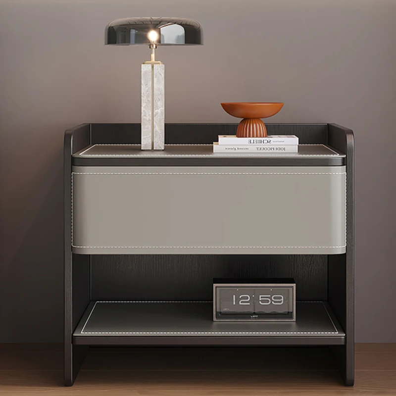 

Mobile Drawer Modern Nightstands Luxury Storage Dresser Bedroom Nightstands Hotel Makeup Bases Y Marcos De Cama Home Furniture