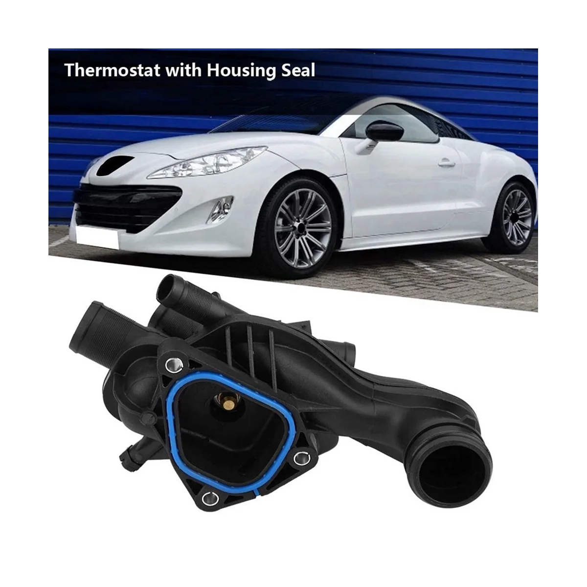 Термостат в сборе 1336Cc 764558180 для Peugeot 207 Cc 308 Rcz 1 6