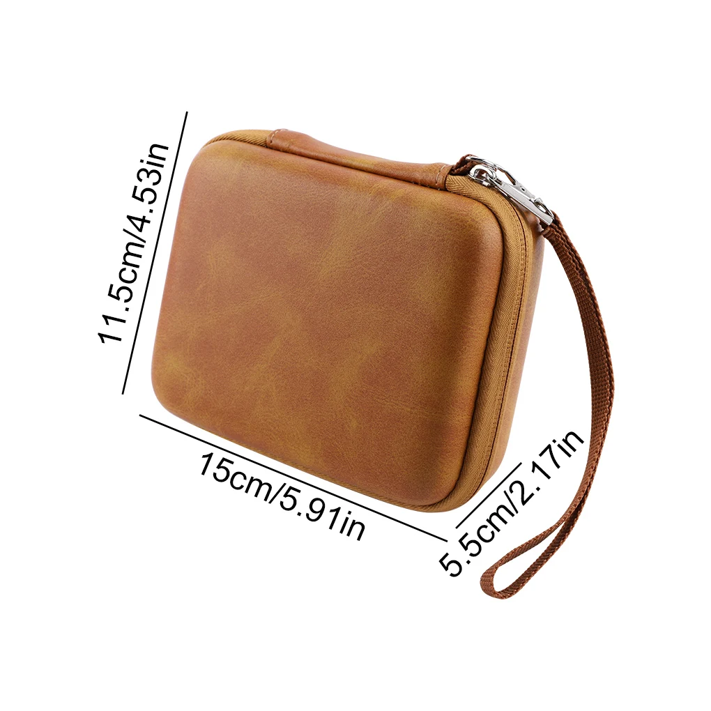 

Waterproof Guitar Plectrum Case Portable Guitar Pick Holder Zipper Leather Pick Storage Bag Retro Starry Sky Pattern Guitar Pick