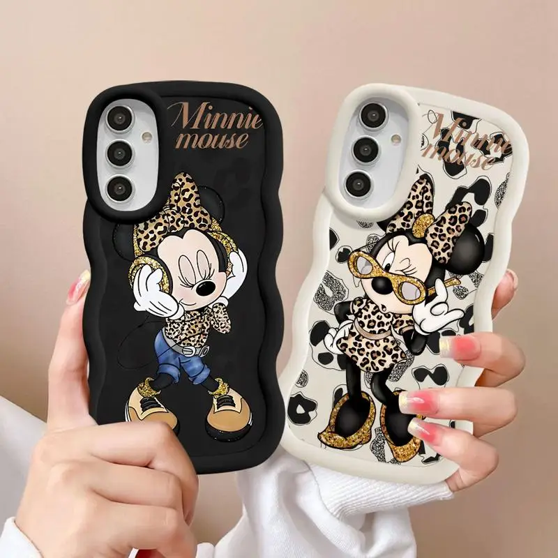Disney Микки и Минни бриджи для Realme C65 C67 4G искусственная кожа 30 А N53 N55 50APrime 50 iPrime Narzo 60x